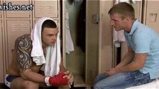 Sexy gay tasting a big dick and penetrating - porn video