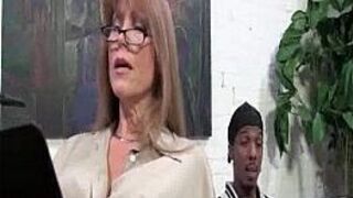 MatureBlondeSucksBlackCock - porn video