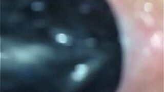 Girlfriend with big black dildo - porn video