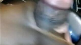 jerking my lonely phat dick off - porn video