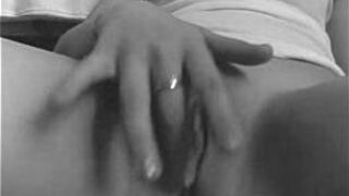 Julie Fingers Her Pussy - porn video