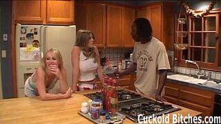 Watch while I fuck my big cocked black boy toy - porn video