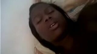 Black GF Masturbates for me - porn video