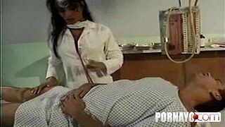 Shemale Doctor Sucks Dick Of Male Patient - porn video