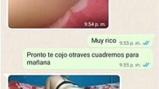 WhatsApp video with my neighbor - porn video