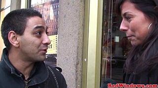 Real dutch hookers in a funny ffm threeway - porn video