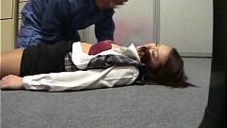 Businesswoman fucked by ugly fat janitor - porn video