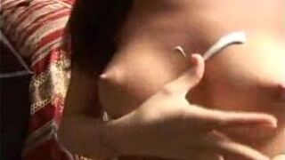 perfect tits brunette camshow - porn video