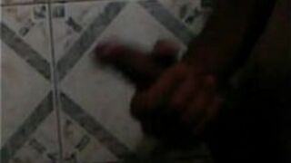 jacking off and cum before bathing - porn video