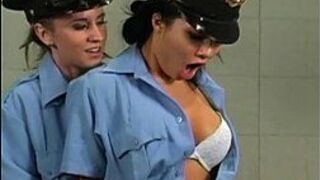 Woman by police - porn video